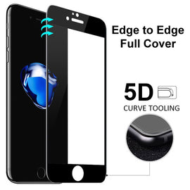 Screen Protector, Full Cover Curved Edge 5D Touch Tempered Glass - AWS93