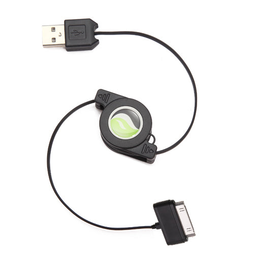 USB Cable, Cord Power Charger Retractable - AWS75