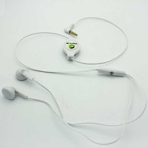 Retractable Earphones, Handsfree Headset Hands-free Headphones - AWB56