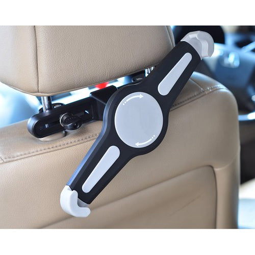 Car Headrest Mount, Rotating Cradle Seat Back Holder - AWK02