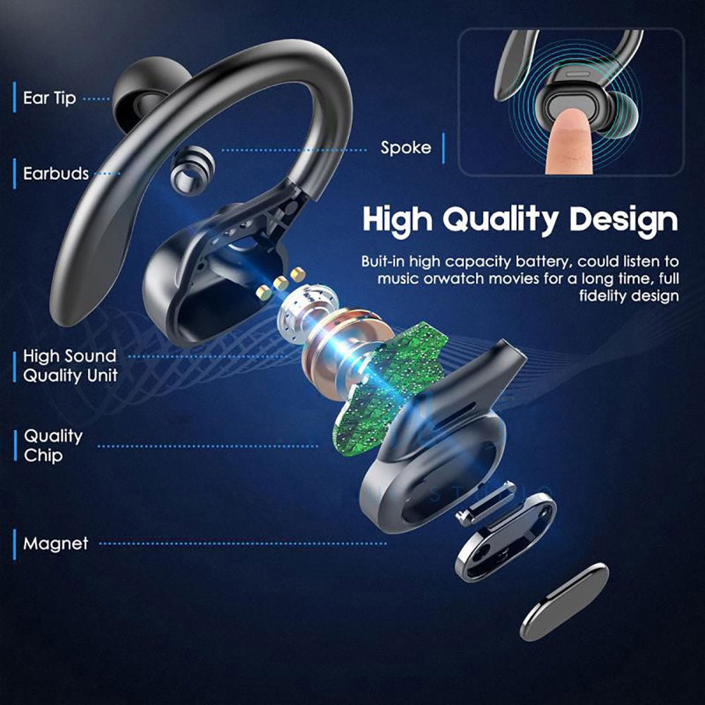 Ear-hook TWS Earphones, Ear-hook Headphones Earbuds Wireless - AWY83