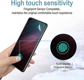 3 Pack Matte Screen Protector, Fingerprint Works Anti-Fingerprint Anti-Glare TPU Film - AW3Z38