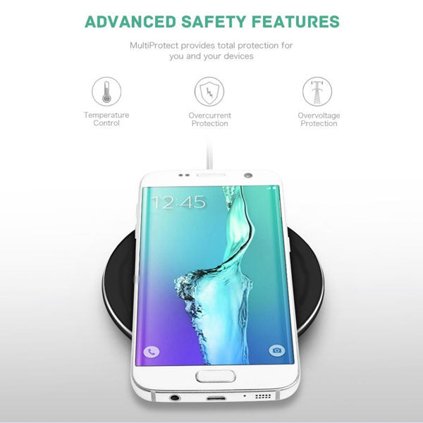 Wireless Charger, Slim Charging Pad 7.5W and 10W Fast - AWN97