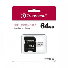 Load image into Gallery viewer, 64GB Memory Card, Class 10 MicroSD High Speed Transcend - AWV24
