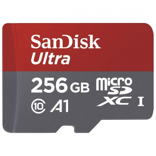 256GB Memory Card, Class 10 MicroSD High Speed Sandisk Ultra - AWV06