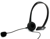 Wired Mono Headphone, Single Earbud 3.5mm Headset Earphone w Mic - AWM03