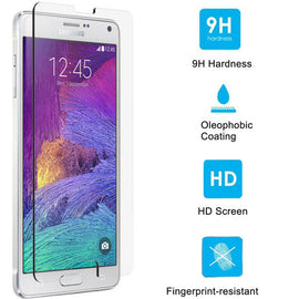 Screen Protector, Display Cover 2.5D Round Edges HD Clear Tempered Glass - AWJ63