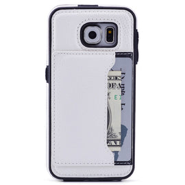 Leather Case, Cover Wallet Slots Card ID - AWN89