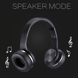 Wireless Headphones, Hands-free w Mic Headset Foldable - AWL87