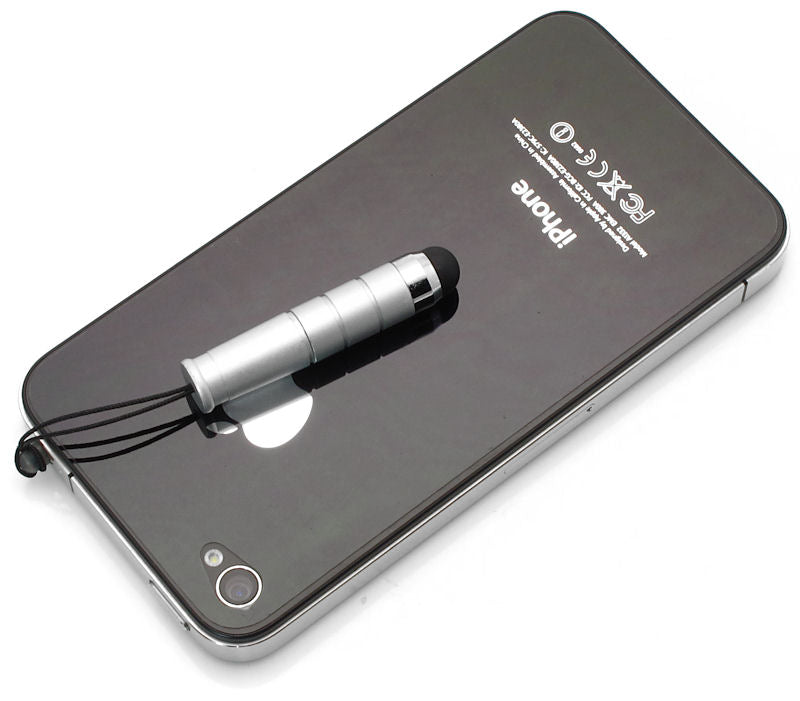 Stylus, Silver Color Compact Aluminum Touch Pen - AWS46