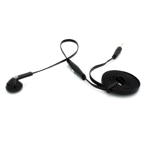 Mono Headset, Headphone 3.5mm Single Earbud Wired Earphone - AWJ88