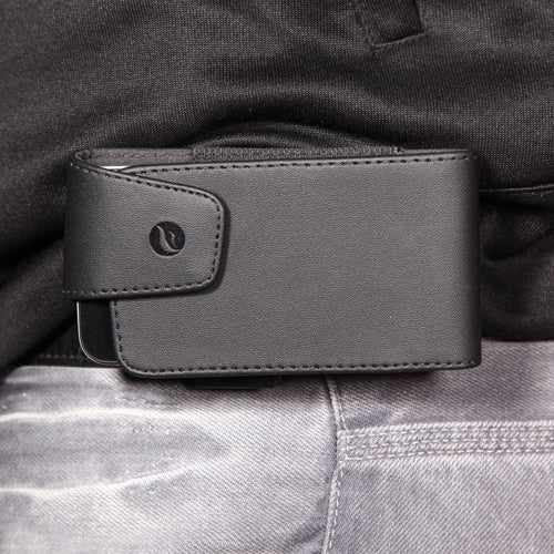 Case Belt Clip, Vertical Holster Swivel Leather - AWM02