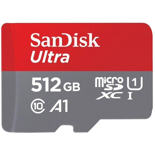 512GB Memory Card, Class 10 MicroSD High Speed Sandisk Ultra - AWV15