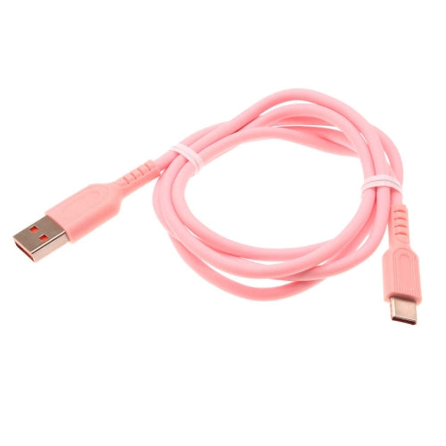 3ft USB-C Cable, Wire Power Charger Cord Pink - AWG62