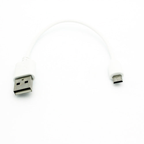Short USB Cable, Power Cord Charger MicroUSB - AWC25