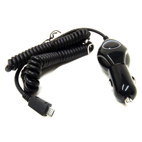 Car Charger, Power Cable Coiled Micro-USB - AWB59