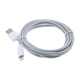 6ft USB Cable, Braided Wire Power Charger Cord - AWG97