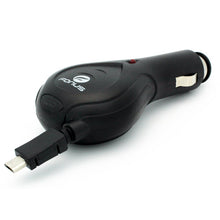 Load image into Gallery viewer, Car Charger, Power DC Socket MicroUSB Retractable - AWC18