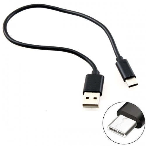 Short USB Cable, Cord Charger Type-C 1ft - AWG71