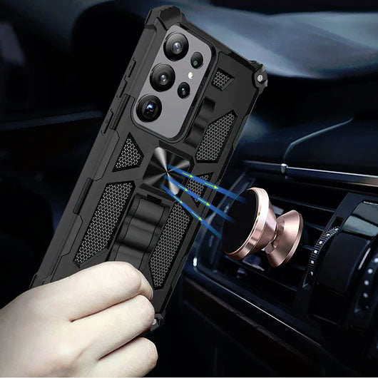 Hybrid Case Cover, Defender Drop-Proof Armor Kickstand - AWY95