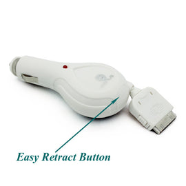 Car Charger, Adapter Power DC Socket Retractable - AWC88