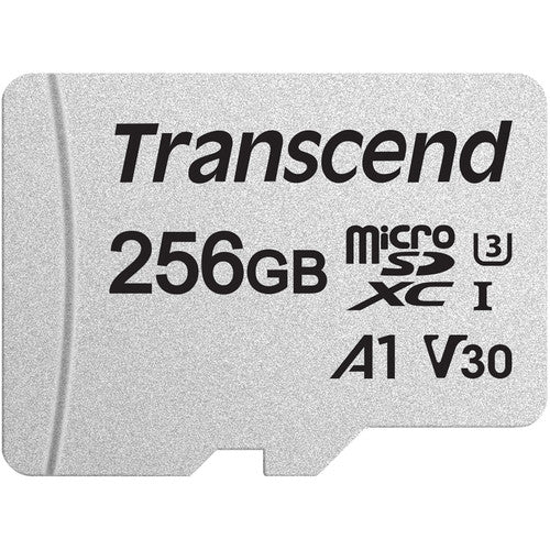 256GB Memory Card, Class A1 U3 MicroSD High Speed Transcend - AWV21