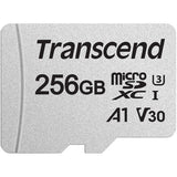 256GB Memory Card, Class A1 U3 MicroSD High Speed Transcend - AWV21