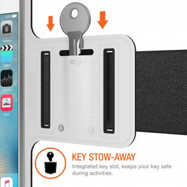 Running Armband, Case Gym Workout White Sports - AWD02