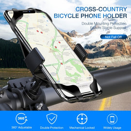 Bicycle Mount, Non-Slip Bike Silicone Holder Handlebar - AWV30