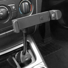 Load image into Gallery viewer, Car Mount, USB Port DC Socket Holder Charger - AWC79