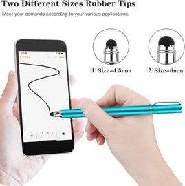 Stylus, Lightweight Aluminum Fiber Tip Touch Screen Pen - AWZ50