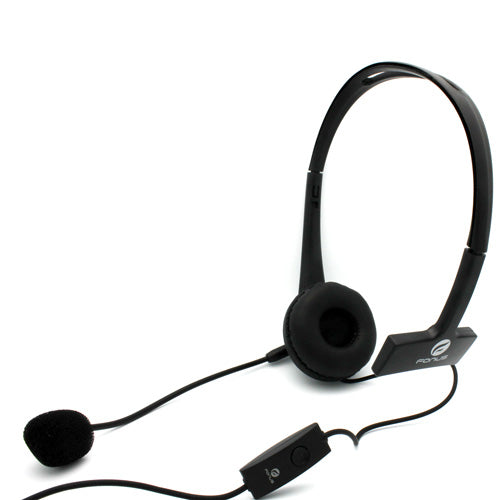 Wired Mono Headphone, Single Earbud 3.5mm Headset Earphone w Mic - AWM03