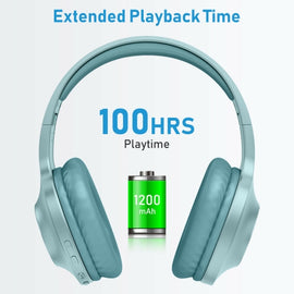 Wireless Headphones, Hands-free w Mic Headset Foldable - AWCM2