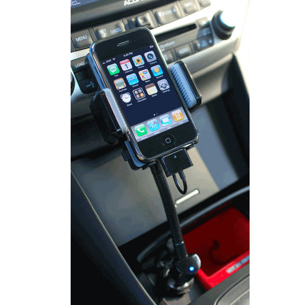 Car Mount, Swivel USB Port Charger Holder FM Transmitter - AWUK3