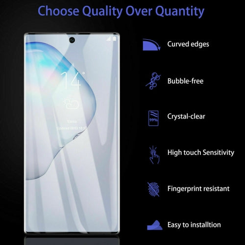Screen Protector, Full Cover 3D Curved Edge Tempered Glass - AWD56