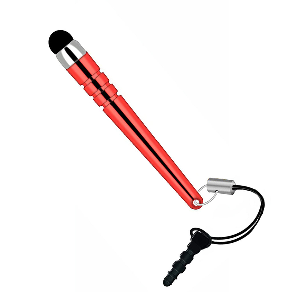 Red Stylus, Compact Aluminum Touch Pen - AWY03