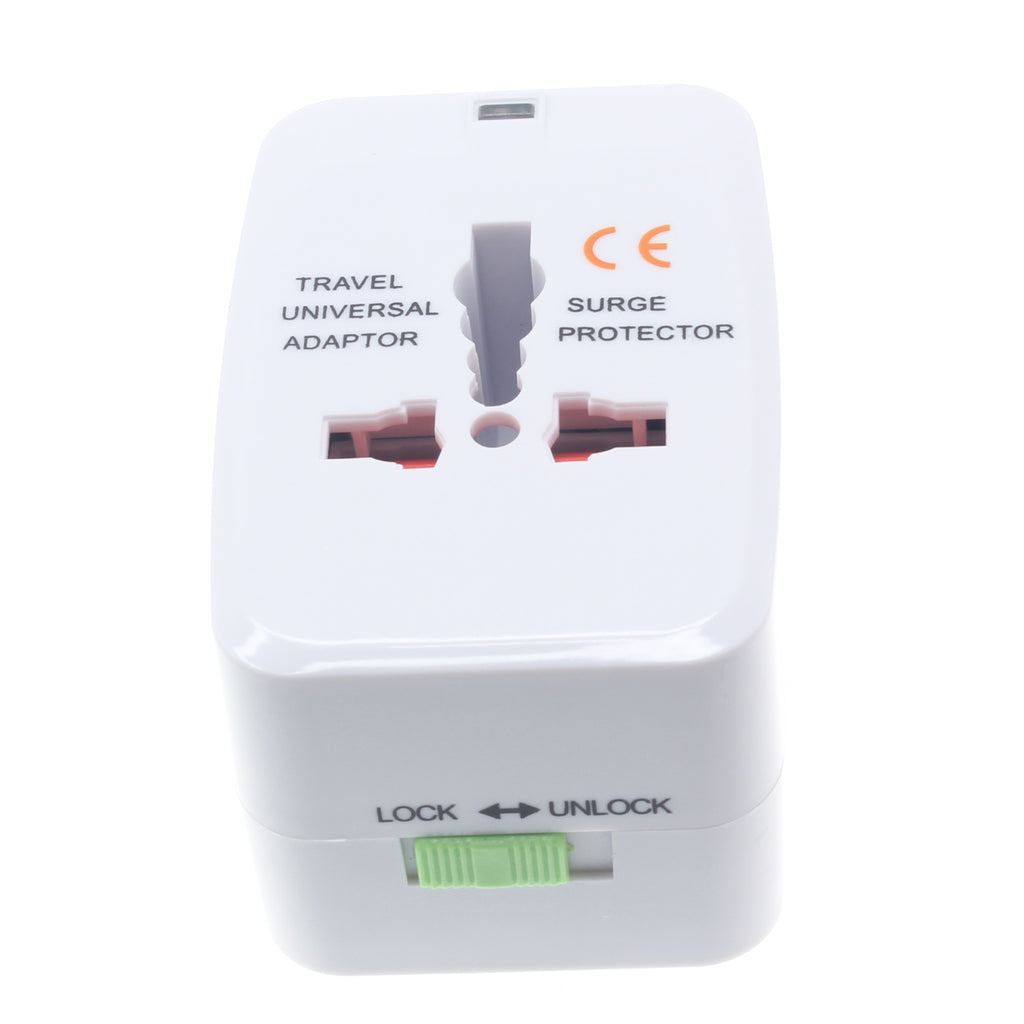 International Charger, Plug Converter Adapter Travel USB 2-Port - AWM08