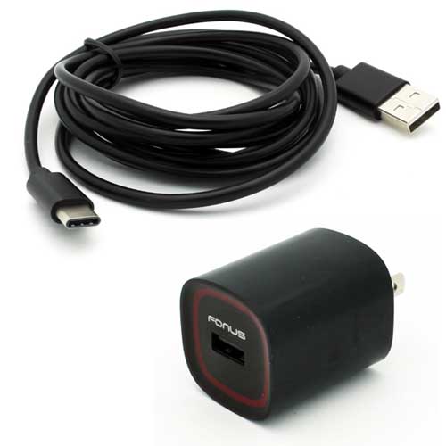 Home Charger, Power 6ft TYpe-C USB Cable Fast 18W - AWM94