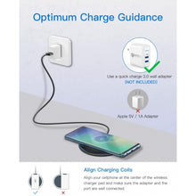 Load image into Gallery viewer, 15W Wireless Charger, Quick Charge Slim Charging Pad Fast - AWV32