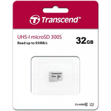 Load image into Gallery viewer, 32GB Memory Card, Class 10 MicroSD High Speed Transcend - AWV18