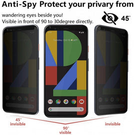 Privacy Screen Protector, Anti-Spy Anti-Peep Full Cover Tempered Glass - AWM29