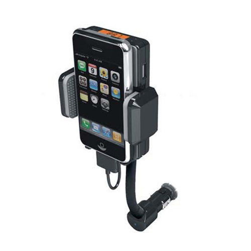 Car Mount, Swivel USB Port Charger Holder FM Transmitter - AWUK3