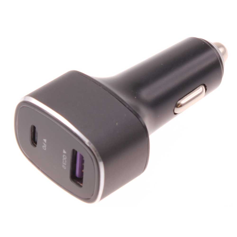 36W PD Fast Car Charger, Power Adapter USB-C Port Long Cord USB Cable - AWY31