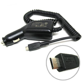 Car Charger, Cable Coiled OEM Micro-USB - AWA17