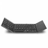 Wireless Keyboard, Compact Portable Rechargeable Folding - AWL66