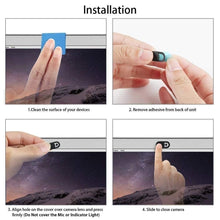 Load image into Gallery viewer, Privacy Camera Cover, Black Webcam Closure Blocker Security - AWL69