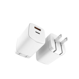 38W PD Home Charger , Power Cord USB-C 6ft Long Cable Fast Type-C - AWG87