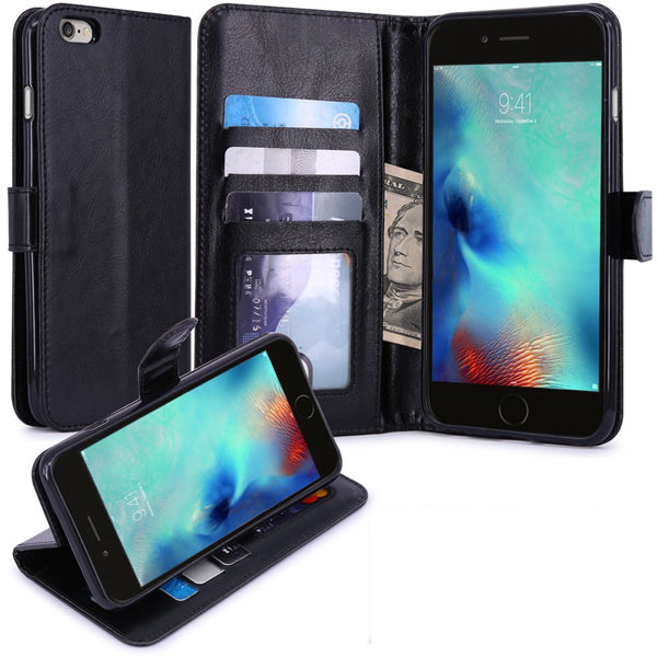 Flip Case, Card ID Leather Cover Wallet - AWN02