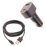 36W PD Fast Car Charger, Power Adapter USB-C Port Long Cord USB Cable - AWY31