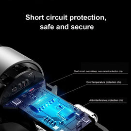 Quick Car Charger, Power Type-C PD 2-Port USB 36W - AWF49